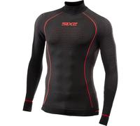 Sixs maglia lupetto BlazeFit TS3W CU - Black/Red XL-XXL