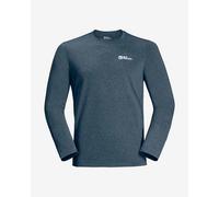 Jack Wolfskin Sky Thermal L/S M Maglietta da Escursionismo, Cielo di Mezzanotte, L Uomo