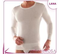 Maglia intima Liabel uomo girocollo manica lunga 80% lana 05167333