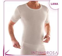Maglia intima Liabel uomo girocollo mezza manica 80% lana 0516733