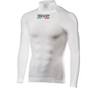 Maglia Intima Lupetto Tecnica Termica Unisex Sixs TS3 Bianco Carbon XXL