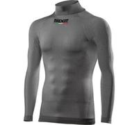 Maglia Intima Lupetto Tecnica Termica Unisex Sixs TS3 Grigio Scuro XS-S