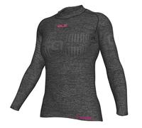 Maglia intima M/L Donna Ale Seamless Wool - Grigio XS/S / Grigio