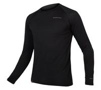 Maglia intima manica lunga Baabaa Blend nero 2XL