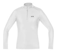 Maglia intima manica lunga M Gore Windstopper termico Turtleneck bianco