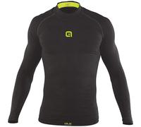 Maglia intima manica lunga Seamless S1 Carbon nero