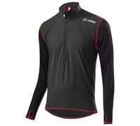 Maglia intima manica lunga Windstopper HZ Transtex Light nero/rosso 2XL