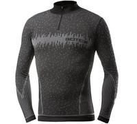 Maglia Intima maniche lunghe Biotex Lupetto 3D ZIp - Nero XL/XXL / Nero