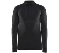 Craft - Intimo termico - Active Intensity Zip M Noir-Asphalt per Uomo - Nero Nero M
