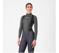 Castelli Flanders 2 Warm W - maglietta tecnica ciclismo - donna L Grey woman