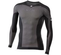 Maglia intima maniche lunghe Sixs TS2L Breezy Touch Nero Carbon XL-XXL