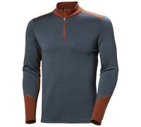 Maglia intima Helly Hansen Lifa Merino Midweight Half Zip blu pallido - XXL