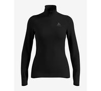 Maglia intima Odlo Active Warm Half Zip manica lunga nero puro donna - XS