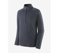 Patagonia - Capilene Midweight Zip Neck - Intimo sintetico L blu/grigio