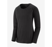 Maglia intima Patagonia MW Crew manica lunga nero donna - XL