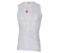 Castelli Core Mesh 3 Sleeveless Maglietta, Uomo, White, L/XL