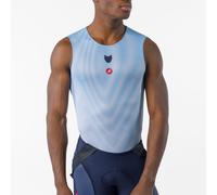 Castelli Pro Mesh 2.0 Soudal Quick-step 2026 Sleeveless Base Layer Blu M Uomo Light Blue