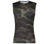 Maglia intima smanicata Carbon nero/grigio 2XL