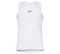 Maglia intima smanicata ciclismo Endurance bianco