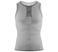 Maglia intima smanicata ciclismo Equipe Skinlayer P1 grigio chiaro