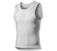 Maglia intima smanicata Core Seamless bianco