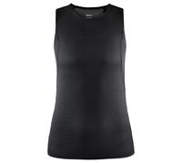 Maglia intima smanicata donna Nanoweight nero