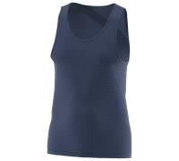 Maglia intima smanicata Merino Light blu scuro