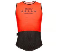 Maglia intima smanicata SANTINI Paris-Roubaix 2023 nero