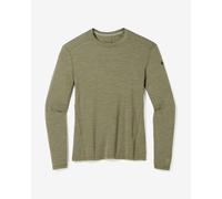 Maglietta funzionale da uomo Smartwool M Classic Thermal Merino Base Layer Crew Boxed Taglia: XL / Colore: verde scuro