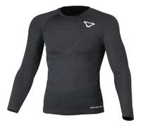 Maglia Intima Tecnica Maniche Lunghe Unisex Macna Desert Nero S-M