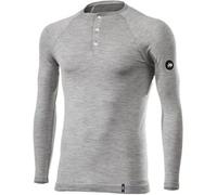 Maglia Intima Tecnica Termica Con Bottoni Sixs SERAFINO-MERINOS Wool Grey L-XL