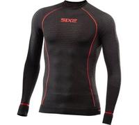 Sixs maglia termica BlazeFit TS2W CU - Black/Red XL-XXL