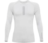 Tucano Urbano sottotuta Moto, Scooter, Ciclismo UPSKIN. Maglia Termica Uomo Seamless Lunga. Intimo Termico Senza Cuciture. sotto Tuta Moto in Tessuto Tecnico antimicrobico. Colore Bianco. Tg. S-M