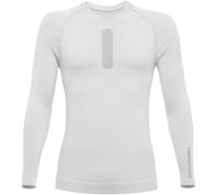 Tucano Urbano sottotuta Moto, Scooter, Ciclismo UPSKIN. Maglia Termica Uomo Seamless Lunga. Intimo Termico Senza Cuciture. sotto Tuta Moto in Tessuto Tecnico antimicrobico. Colore Bianco. Tg. S-M