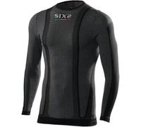 Maglia Intima Tecnica Termica Unisex Sixs TOS2 Nero Carbon S