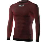 Maglia Intima Tecnica Termica Unisex Sixs TS2 Rosso Scuro XS