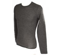 Maglia intima uomo camiciola canottiera girocollo manica lunga wool & silk WSK R