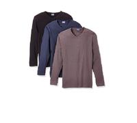 Maglia Intima Uomo maglia con scollo a V, Manica Lunga NAVIGARE 114 Caldo Cotone