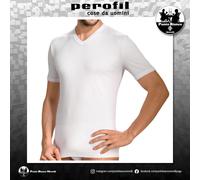 Maglia intima uomo manica corta collo a V Perofil Fluid
