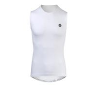 Maglia intimo AGU senza maniche bianca unisex - Taglia: XS