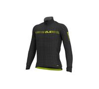 MAGLIA INVERNALE ALE GREEN ROAD PRR NERO-GIALLO FLUO M - ALE_L2100_6540_NG_M