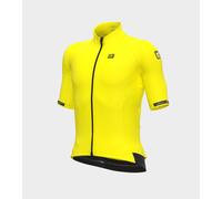 Maglia invernale ciclismo ALE' manica corta KLIMATIK K-TOUR giallo fluo