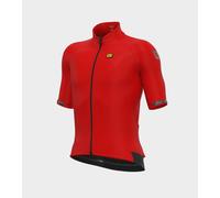 Maglia invernale ciclismo ALE' manica corta KLIMATIK K-TOUR rosso