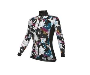Maglia invernale ciclismo donna ALE' SOLID CHIOS bianco - Taglia: L
