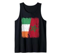 Maglia Irlanda Marocco Half Flag Irish Maroccan Heritage Jersey Canotta