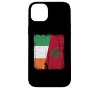 Maglia Irlanda Marocco Half Flag Irish Maroccan Heritage Jersey Custodia per iPhone 14 Plus