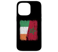 Maglia Irlanda Marocco Half Flag Irish Maroccan Heritage Jersey Custodia per iPhone 14 Pro Max