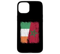 Maglia Irlanda Marocco Half Flag Irish Maroccan Heritage Jersey Custodia per iPhone 15 Plus