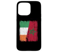 Maglia Irlanda Marocco Half Flag Irish Maroccan Heritage Jersey Custodia per iPhone 15 Pro Max