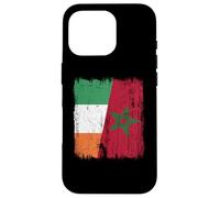 Maglia Irlanda Marocco Half Flag Irish Maroccan Heritage Jersey Custodia per iPhone 16 Pro